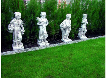 Junge 75cm Figur Statue Figuren Skulptur Statuen Garten Dekoration