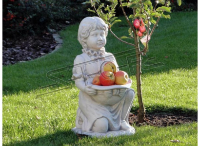 Kind Figur Skulptur Figuren Statue Figur Deko Design Garten Dekoration Terrasse