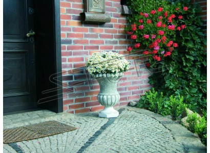 Natur Blumenkübel Pflanz Kübel Dekoration Figur Blumentöpfe Garten Vasen