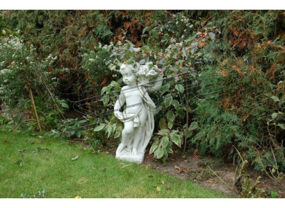 Natur Blumenkübel Pflanz Kübel Dekoration Garten Blumentöpfe Vasen Figur