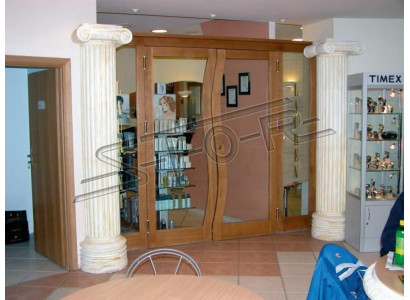 Sockel 30cm für Skulptur Design Figur Statue Garten Figuren Statuen