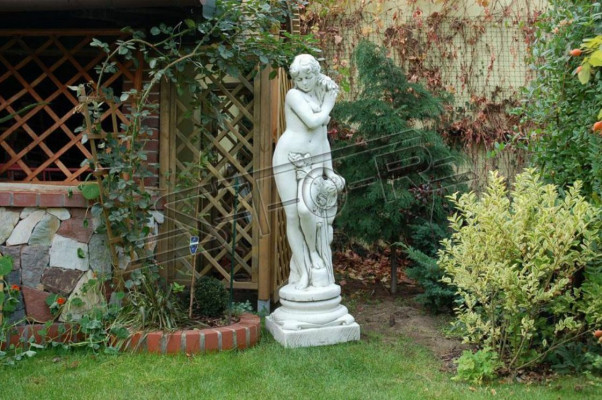Sockel 25cm für Skulptur Design Figur Statue Garten Figuren Statuen