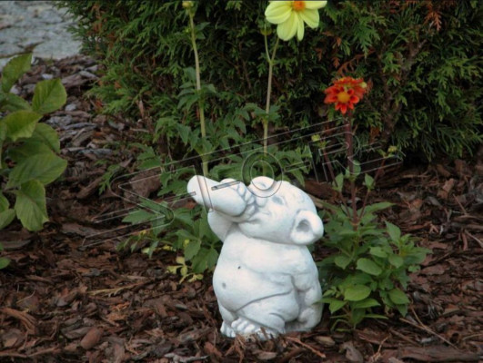 Poroschenko der Trinker Figur Statue Alkoholiker Skulptur Garten Säufer S101014