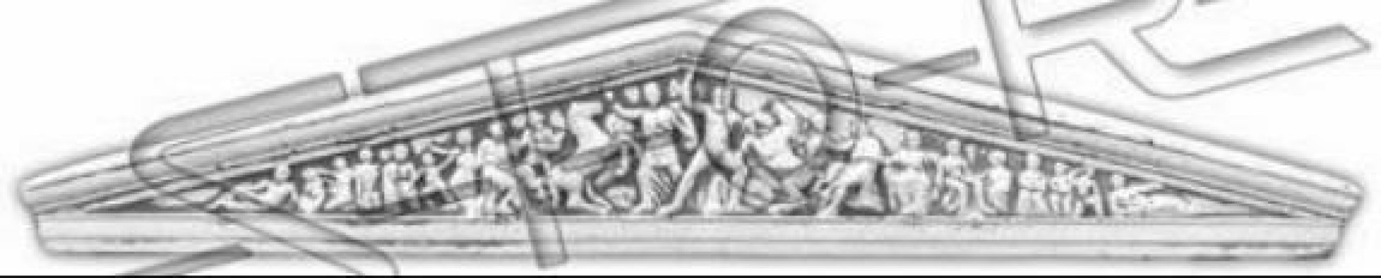 Tür Bogen Relief Antik Stil Bild Bilder Wandrelief Steinplatte Türen