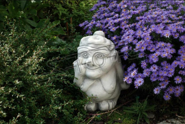 Troll 36cm Skulptur Design Figur Statue Garten Figuren Statuen