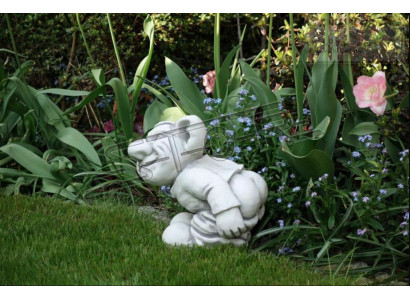 Troll 24cm Skulptur Design Figur Statue Garten Figuren Statuen