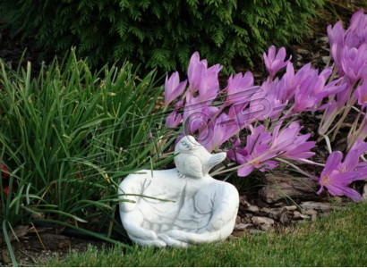 Vogel Tränke Skulptur Design Figur Statue Garten Dekor Figuren Statuen