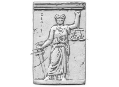 Wandrelief Relief Wandbild Bild Bilder Justizia Dekor Gerechtigkeit Gemälde