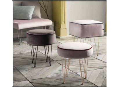 Sitzhocker Ottomane Hocker Sitz Beistell Fußhocker Rund Hocker Polsterhocker