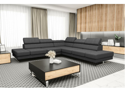 Design Sofa Couch Polsterung Wohnzimmer L-Form Modern Elegant Wohnlandschaft Neu