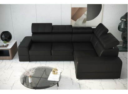 Ecksofa Couch Sofas Textil Bett Funktion Design L Form Modern Luxus Couchen Neu