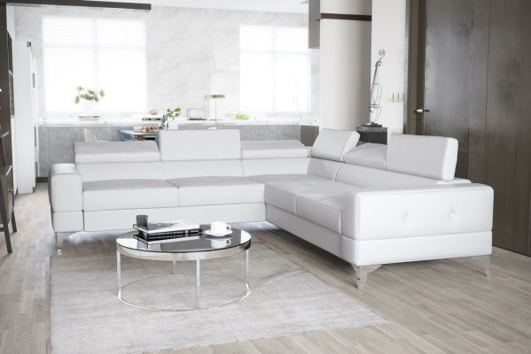 Ecksofa Wohnzimmer L Form Sofas Couch Design Polsterung Textil Modern Couchen