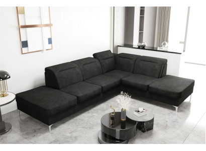 Moderne Sofas Stoffsofa Couch Wohnlandschaft Sofa Ecke Design Eck Ecksofa L-form