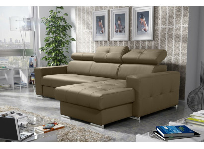 Sofa Eckcouch Polsterung Wohnzimmer Neu L-Form Stoff Leder Wohnlandschaft Sofas