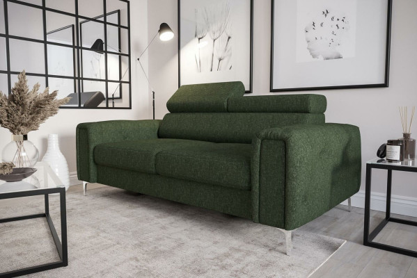Design Couchen Luxus Polster Möbel Sofa Couch Sitz Leder Textil Neu 186x100cm