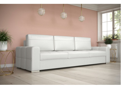 Polster Modern Textil Stoff Sofas Dreisitzer Sofa 3 Sitzer Bettfunktion Design