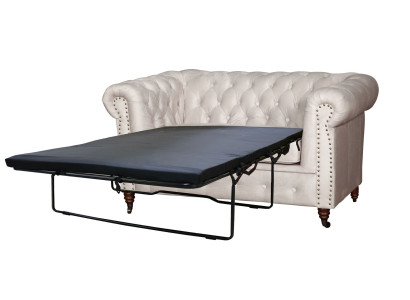 Chesterfield 2 Sitzer Sofa Büro Couch mit Bettfunktion Sofas Couchen Zweisitzer