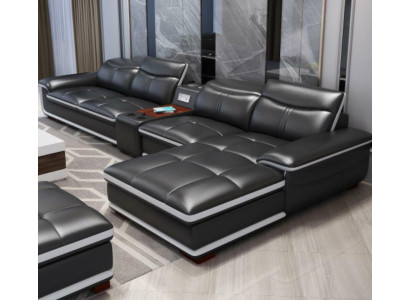 Ecksofas Sitz Möbel Wohnlandschaft Luxus Ecksofa L-form Polster Modern Relax