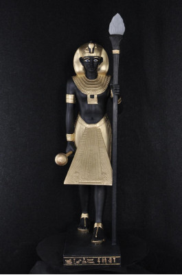 Stehleuchte Skulptur Figur Lampen Leuchte Ägypten Statue Figuren Skulpturen 2876