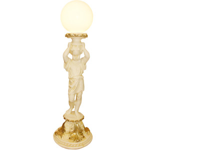 XXL Große Tischlampe 113cm Tisch Leuchte Lampen Leuchten Stand Figur Skulptur