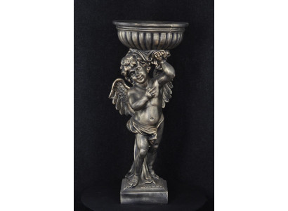 Engel Figur Skulptur Skulpturen Design Deko Dekoration Vase Blumen P0624 92,50cm