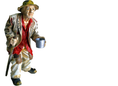 Design Bettler Figur Statue Skulptur Figuren Skulpturen Dekoration Deko 5623 Neu