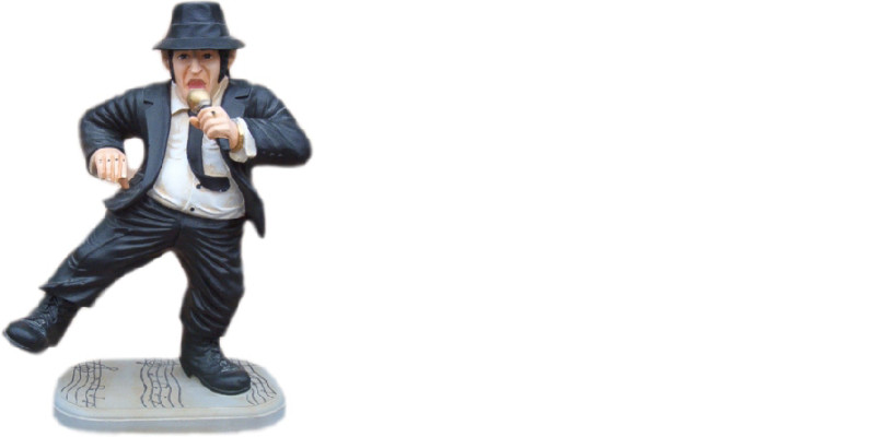 Design Blues Brothers Figur Statue Skulptur Figuren Skulpturen Dekoration 5324