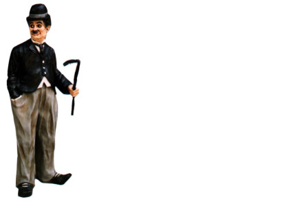 Design Chaplin Figur Statue Skulptur Figuren Skulpturen Dekoration Deko 5358 Neu