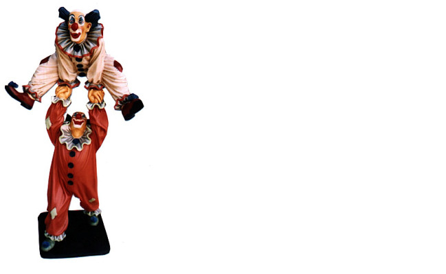 DesigClown Eingestellt Figur Statue Skulptur Figuren Skulpturen Dekoration 5017