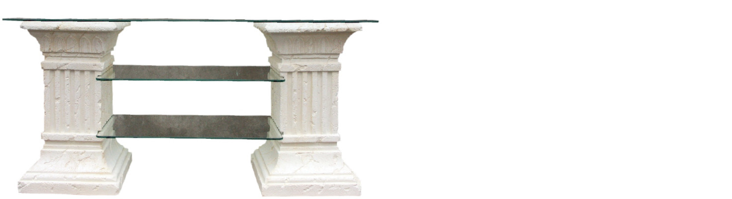 Design Vitrine Regal Glas Säule Schrank Vitrinen Regale Schrank Wohnzimmer 1845