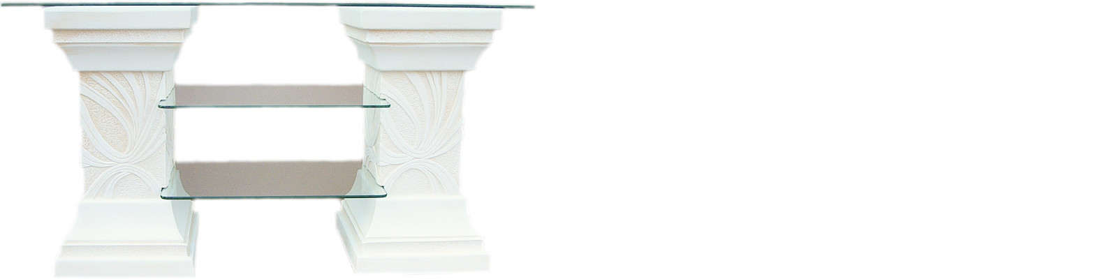 Design Vitrine Regal Glas Säule Vitrinen Regale TV Schrank Wohnzimmer 1841 Neu