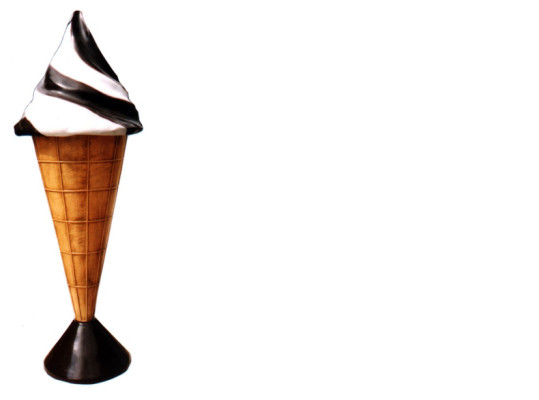 DESIGN EISDIELE EIS FIGUR STATUE SKULPTUR FIGUREN SKULPTUREN DEKO 5648