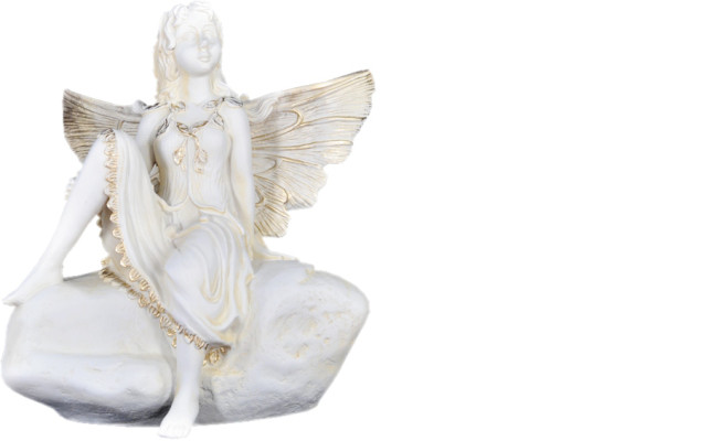 Engel Skulptur Skulpturen Figur Figuren Schutzengel Angel Statue Dekoration 0671