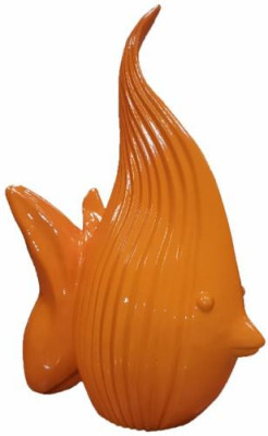 Designer Figur Moderne Figuren Dekoration Fisch Deko Garten Skulptur Skulpturen