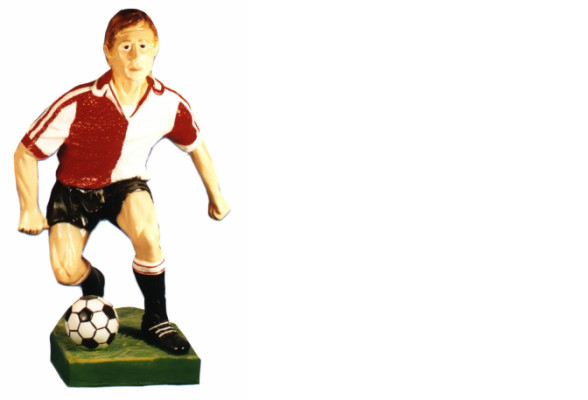 Design Fußballer II Figur Statue Skulptur Figuren Skulpturen Dekoration 7614