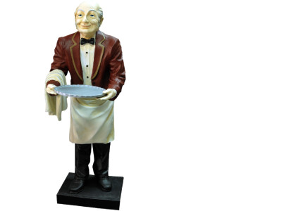 Design Servier Figur Statue Skulptur Figuren Skulpturen Dekoration Deko Ständer