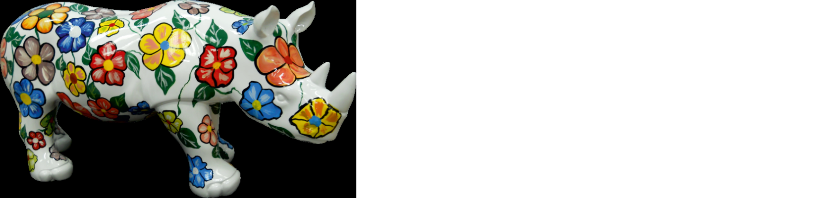 Design Nashorn Figur Statue Skulptur Figuren Skulpturen Dekoration Deko 3096 Neu