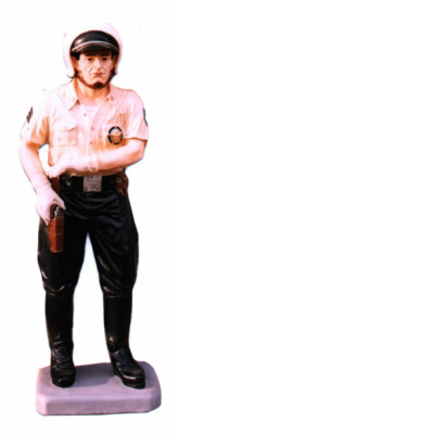 USA Highway Polizist Figur Statue Skulptur Figuren Skulpturen Dekoration Deko