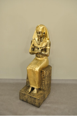 Ägyptische Pharao Statue Skulptur Figuren Skulpturen Dekoration Deko Figur 117cm