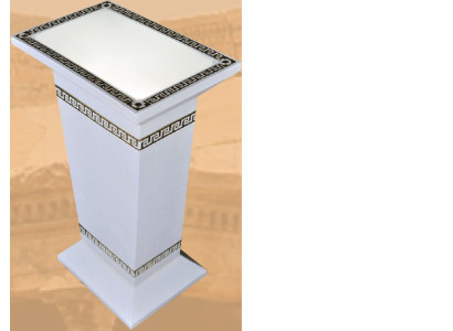 Design Leuchten Leuchte Lampe Säule Decolampe Beleuchtung 6927 Säulen Medusa