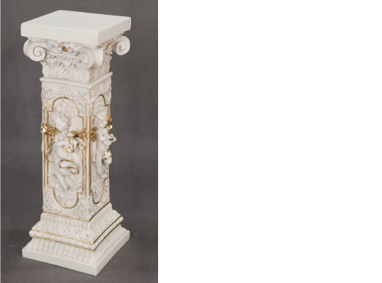 Design Spalten Säule Antike Dekosäule Säulen Blumensäule Ständer Podest 1073