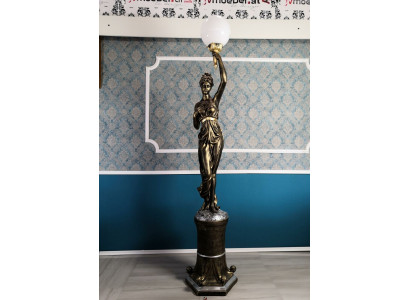 Designer XXL Big Statue Leuchte Lampe Stehlampe Stehleuchte Leuchten Lampe 227cm