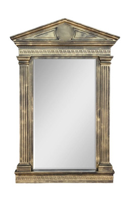 Wandspiegel Spiegel Bad Flur Design Salon Medusa Antik Stil Glas Vintage Säulen