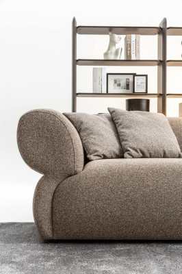 Sofagarnitur Sechssitzer Dreisitzer Hocker Couchen Moderne Garnitur Set