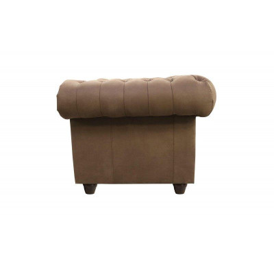 Chesterfield Büro Office Sofa Couch Textil Design Sitz Polster Cambridge Sofas