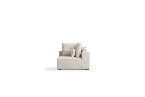 Stilvolles Ecksofa Moderne Polstersofas Wohnlandschaft Stoffsofagarnitur Sofa