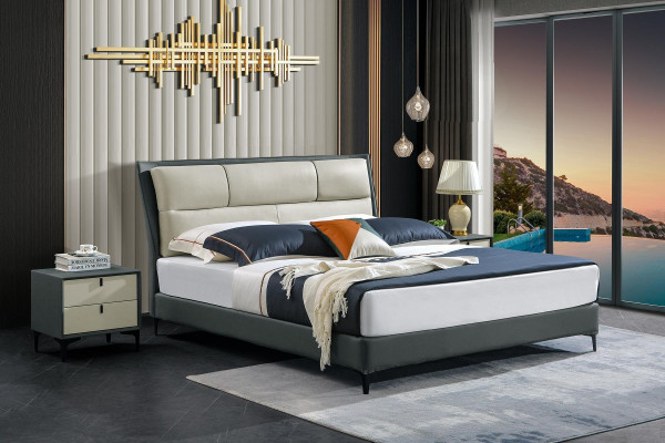 Bett Schlafzimmer Sets Designer Luxus Betten Komplettes Set 2x Nachttisch