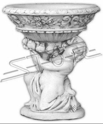 Blumenkübel Pflanz Kübel Dekoration Figur Garten Blumentöpfe Vasen Natur