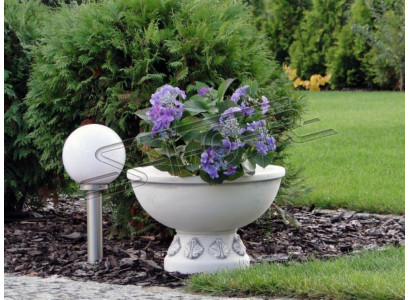 Blumenkübel Pflanz Kübel Dekoration Garten Vasen Natur Figur Blumentöpfe
