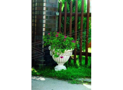 Blumenkübel Pflanz Natur Kübel Dekoration Figur Vasen Blumentöpfe Garten